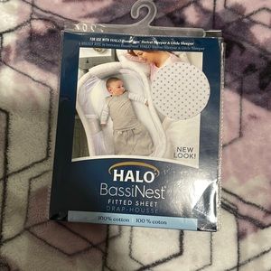 Halo BassiNest Fitted Sheet